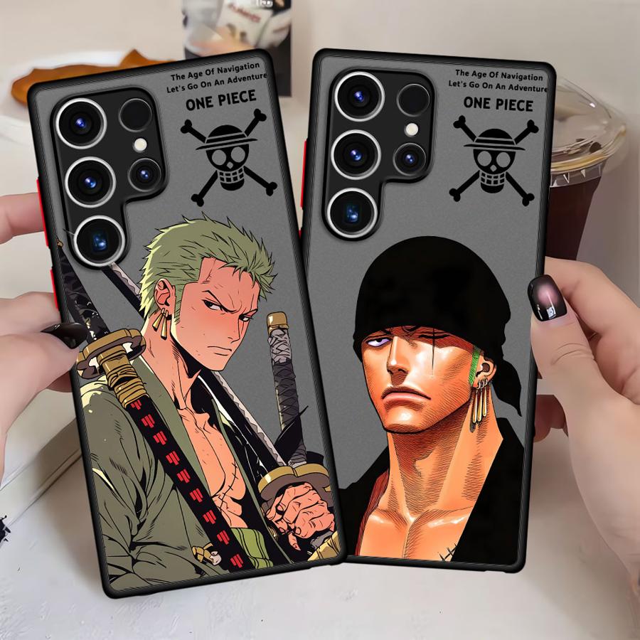 One Piece Zoro Cool Case for Samsung Galaxy S20 FE Note 20 Ultra 10+ S25 Ultra S23 FE S21 S22 S26 S24 Plus Funda Back Phone