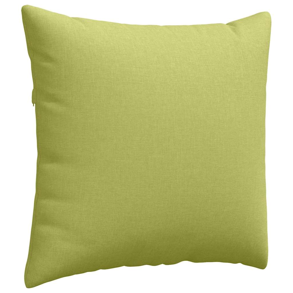 Sofa Cushions 2 Pcs Light Green 45 X 45 Cm Fabric