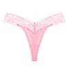 European & American Sexy Plus Size Low Waist Lace Thong Panties