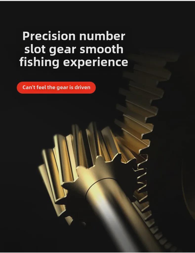 Explosion-Proof Baitcasting Reel for Thunder Rod Fishing