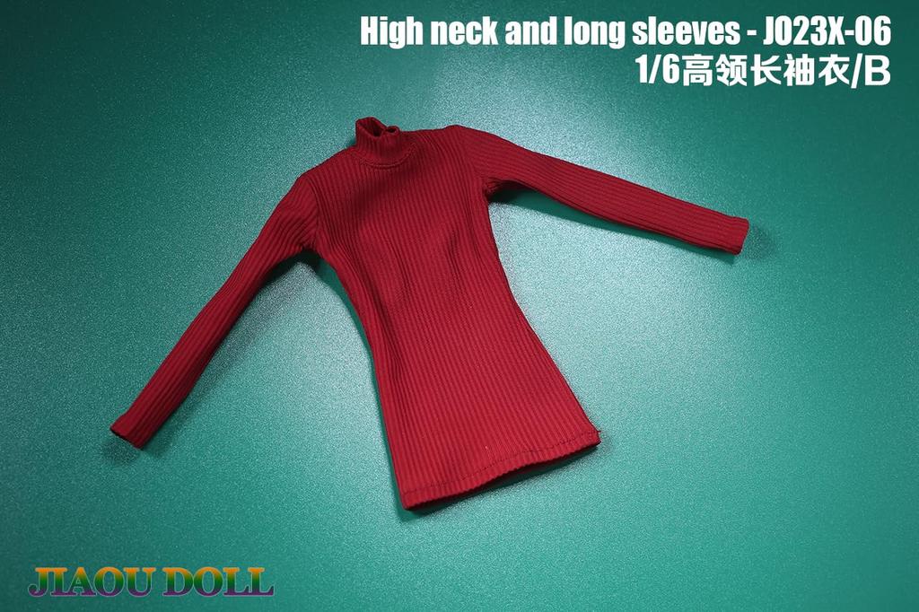 Hračky a záliby Měřítková akční figurka Krásná sexy žena Kancelářská dáma OL Sedí na tělo TBLeague Šaty s dlouhým rukávem a vysokým krkem Sukně a pouzdro na pistoli