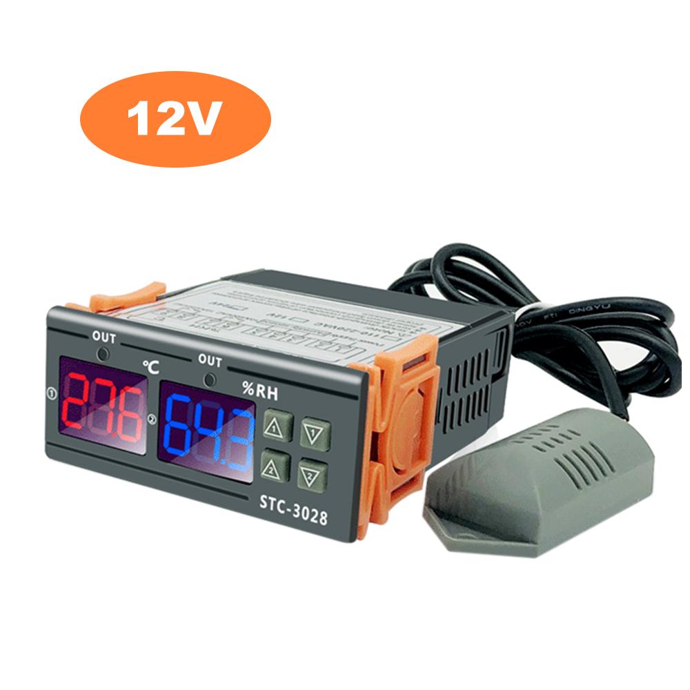 STC-3028 Digital Temperature Humidity Controller Meter Intelligent Thermostat Humidistat