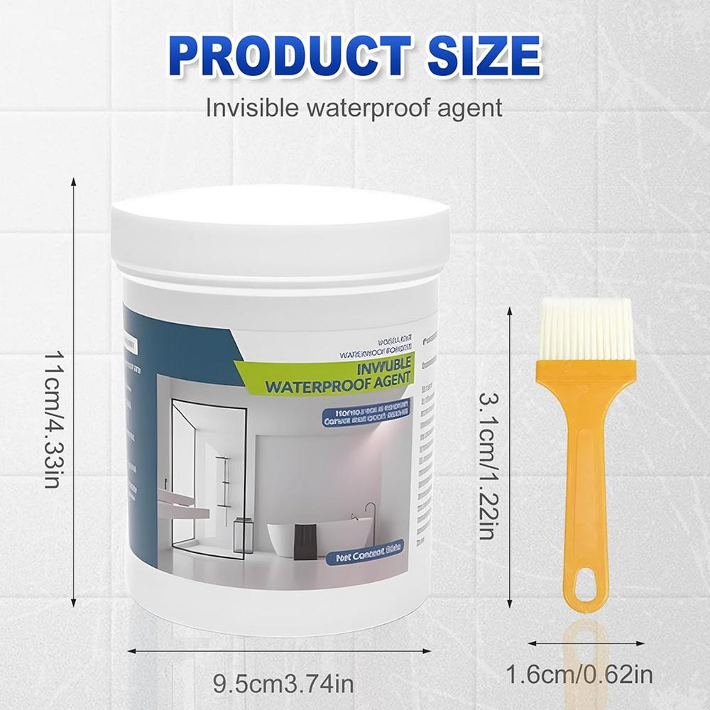 Transparent Waterproof Sealant Adhesive Leaky Walls for Roof Repair UV Resistant Sealant for Window Wall Tile Shower on Concrete