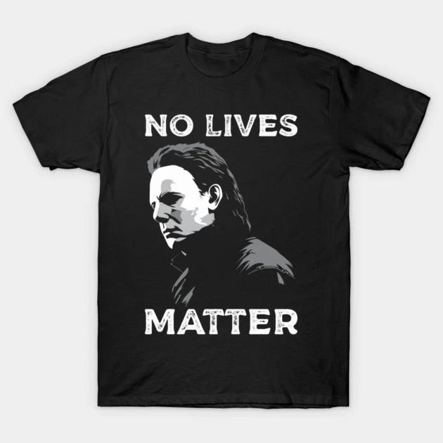Halloween Movie Horror Michael Myers T-Shirt Black S-4XL M