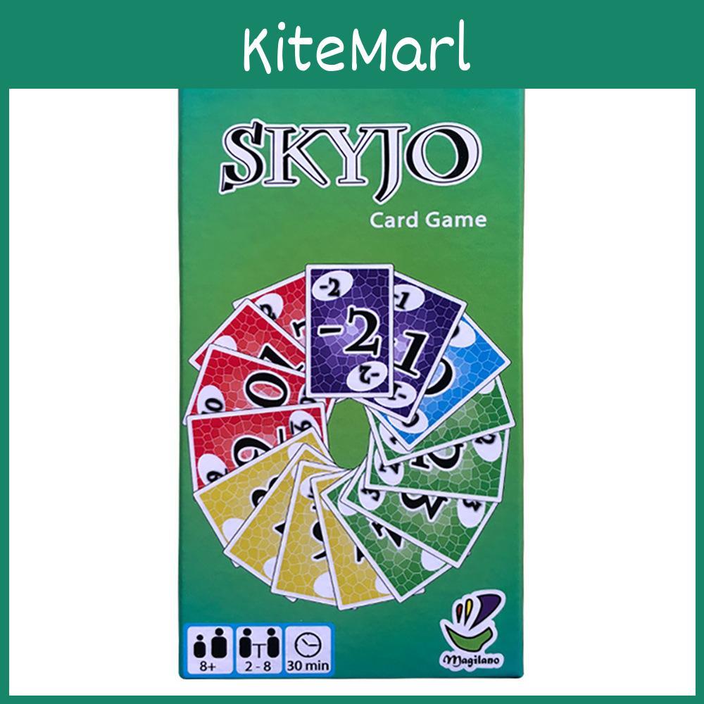 Poutavá stolní karetní hra Skyjo Classic Vyrobena z odolného papíru Pro všechny věkové kategorie