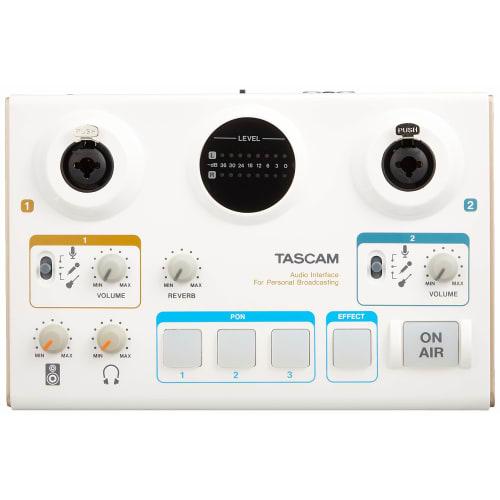 TASCAM MiNiSTUDIO CREATOR US-42W Podcast, Voice Effects, Sound Effects Playback, YouTube Streaming, Mixer, Gaming, Game Commentary, Karaoke