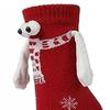 1 Pair Hand in Hand Christmas Stockings Funny Xmas Sock Magnetic Holding Hands Socks for Women & Men Teens Couples Friends