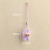 1pc Plush Doll Keychain Pendant Small Doll Bag Pendant Creative Small Gift Pendant