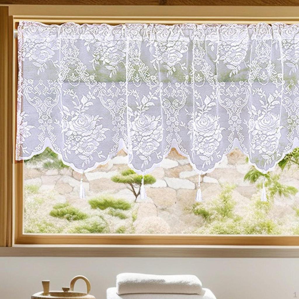 Insulated Window Valance with Rod Pocket for Bedroom And Kitchen Areas