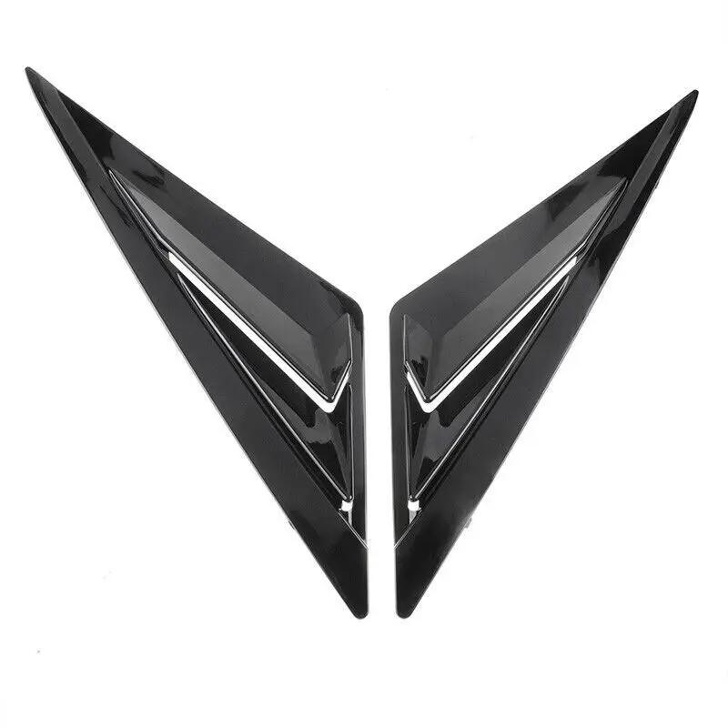 

Для Hyundai Elantra 2025 2025 Автомобильная задняя решетка Боковая крышка-жалюзи Накладка Наклейка Вентиляционное отверстие Совок АБС Углеродное волокно Глянцевый черный