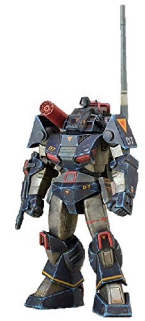 Kunio Okawara COMBAT ARMORS MAX Scale Jagd Dougram Designer Kunio Okawara Exhibition Exhibition EX-03 1/72 (Mechanic Ver.)