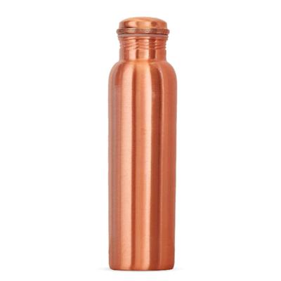 Láhev na vodu s lakovou povrchovou úpravou Pure Copper Matt Finish, zdravotní přínosy, Nádobí, 900 ML