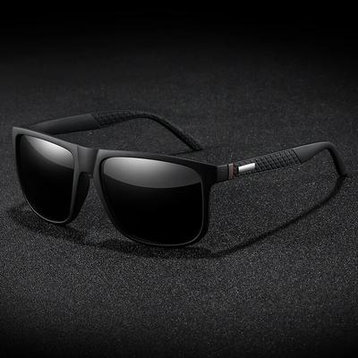 Lunettes de soleil carrées rétro de luxe pour hommes femmes Protection UV400 Mode Conduite Pêche Marque Designer Lunetterie