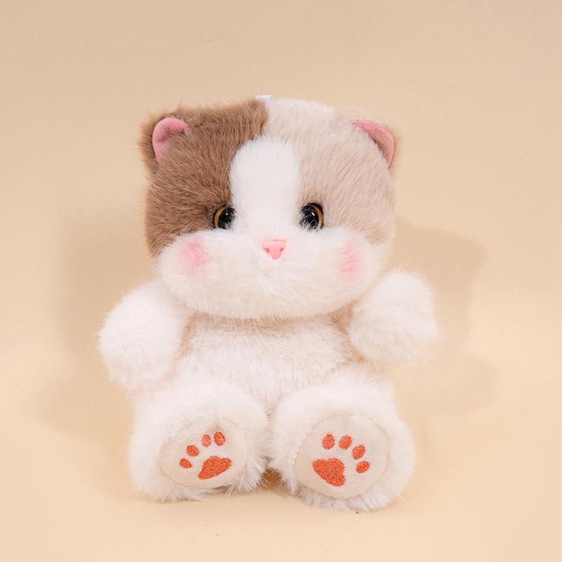 

Pocket-Sized Kitten Plush Doll: Cute Blind Box Toy Figurines for Kids, Trendy & Giftable Ornament Dolls 15 cm