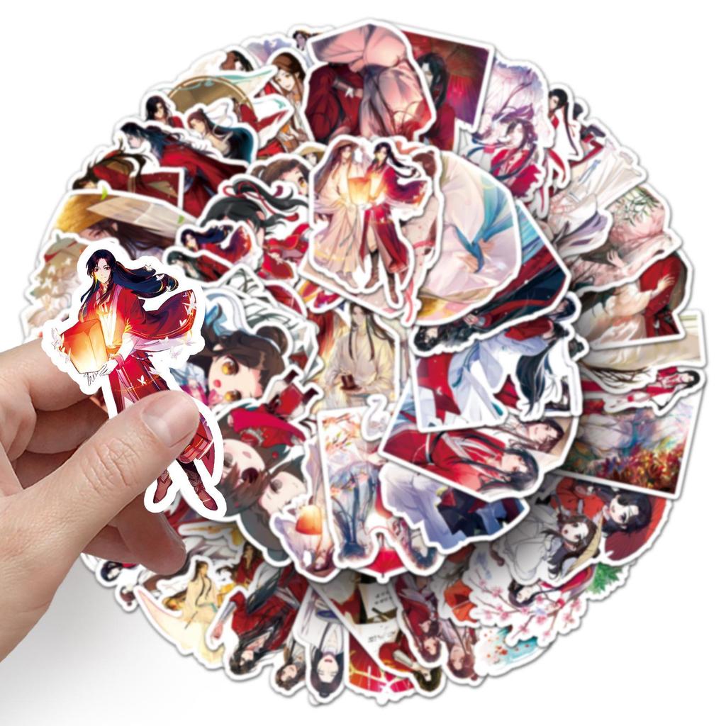 Heaven Official's Blessing: 58 Waterproof Stickers - Xie Lian & Hua Cheng Decor
