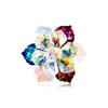 Hand-Woven Multi-Faceted Color-Changing Snowflake Flower Brooch for Suits - Unisex