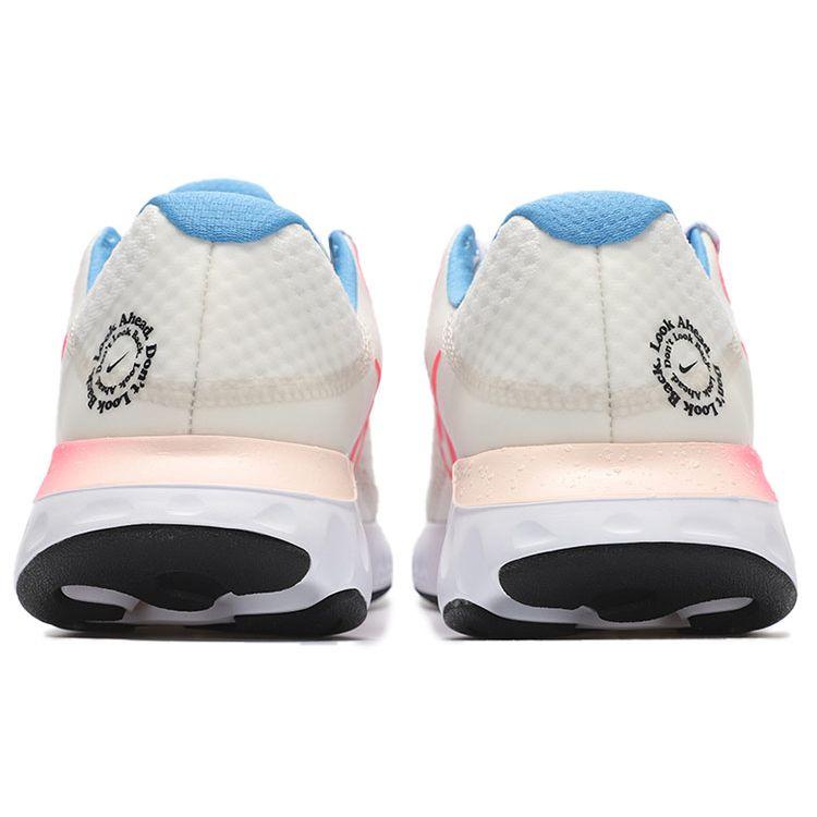 Nike Renew Run 2 Classic Logo Mesh Cushioning Non-Slip Wear-Resistant Low-Top Marathon Running Shoes Men Sneaker White Pink DJ5066-161