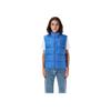 Polo Solid Logo Embroidered Quilted Stand Collar Zip Sleeveless Vest Men Vest Dakota-Blue 710940236-005