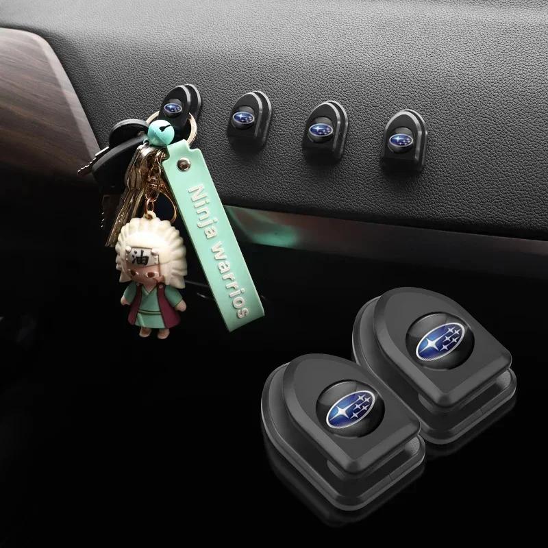Car Styling Hook Seat Back Hanger Holder Stickers for Subaru WRC Legacy STI WRX Forester XV Outback Impreza BRZ Tribeca ASCENT pqj8