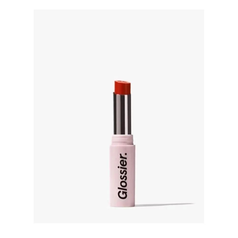 GLOSSIER Coupe Is A Blood Orange Shine & Color Lip Glossier Ultralip Coupe Is A Blood Orange