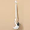 Curved Toilet Cleaning Brush  ing Strong Decontamination   Handle Curved Toilet Brush for Bathroom