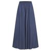 Summer Ladies Loose Large Size Elastic Waist Wide-leg Pants Big Swing Beach Casual Pants