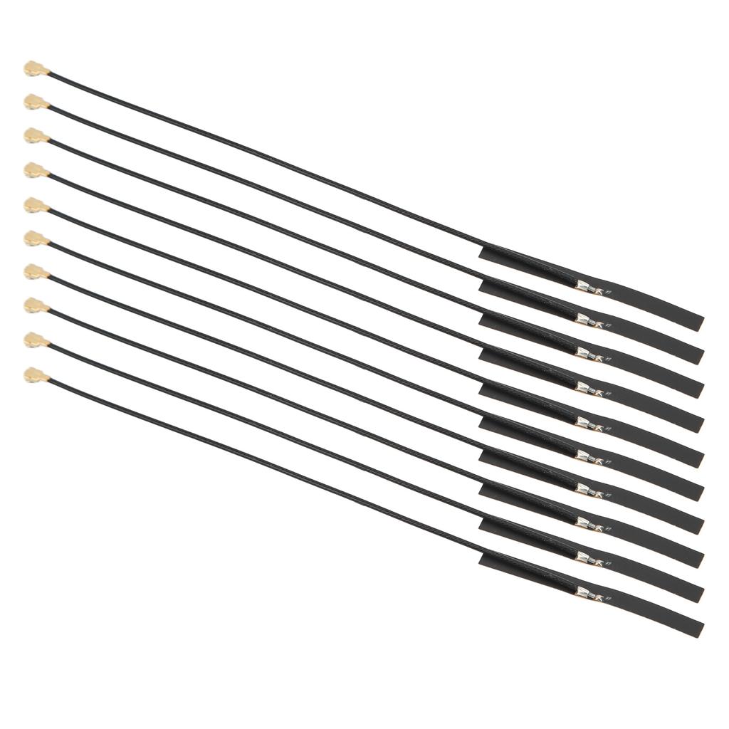 10pcs Internal Antenna 2.4G FPC Soft 3dBi Built In Aerial for Wireless Monitoring BT ModuleFirst Generation IPEX Head