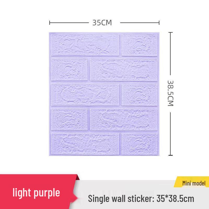 3D Waterproof Foam Wall Stickers for Ceiling and Background Decoration