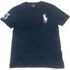 Polo Solid Color Crew Neck Short Sleeve T-Shirt Men Tops Blue 710712081-011