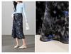 High Waisted Printed Fishtail Skirt 2026 Spring Fashion Temperament Versatile Mid Length Skirt