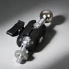 2Pcs Metal and Plastic 17.4mm Ball Heads with Lock Knob Ensuring Secure Angle Fixation in Video Recording Accessories