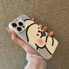 Cute Anime Dog Lovers Couple Phone Case for IPhone 11 12 13 14 15 16 Pro Max X XS MAX XR SE 7 8Plus Shockproof Bumper Hard Cover
