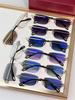 Fashionable Unisex Rimless Metal Sunglasses CT0550S with UV Protection