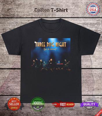 Three Dog Night Band Live In Concert 2025 T Shirt Size S-5XL