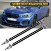 2PCS Universal Front Bumper Lip Splitter Strut Rod Tie Support Bar For BMW F20 F21 M Sport 2015- Hatchback Car