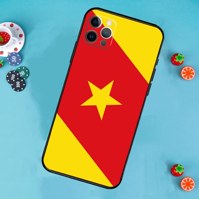 Tigray Flag Theme Phone Case For iPhone 17 Air 16 15 14 13 11 12 Pro Max 13 12 mini 15 16 Plus 16e Cover Funda