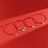 Chinese Style Horse Year Bracelet 2026 Horse Year Fortune Bracelet Lucky Pony Red Rope  Girls