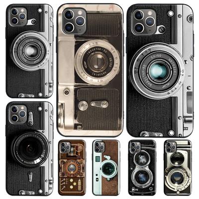 Retro Camera Vintage Funda Voor Samsung Galaxy S25 Ultra S24 S22 S23 Plus S20 S21 FE S9 S10 S24 FE Telefoonhoesje