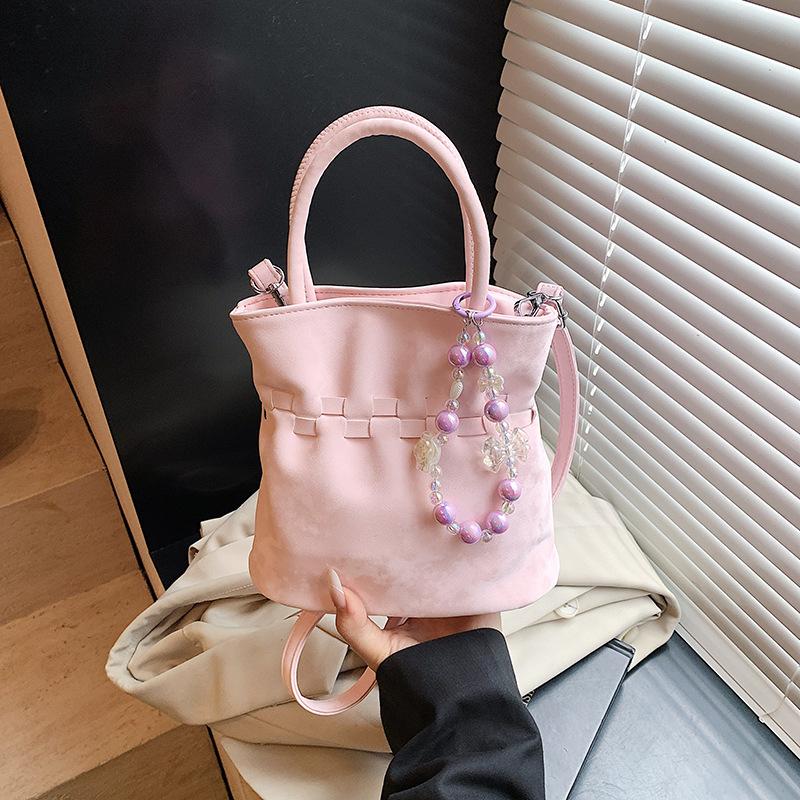 Niche Design Bag Women's New Fashion Shoulder Crossbody Bucket Bag High-end Commuter Handbag