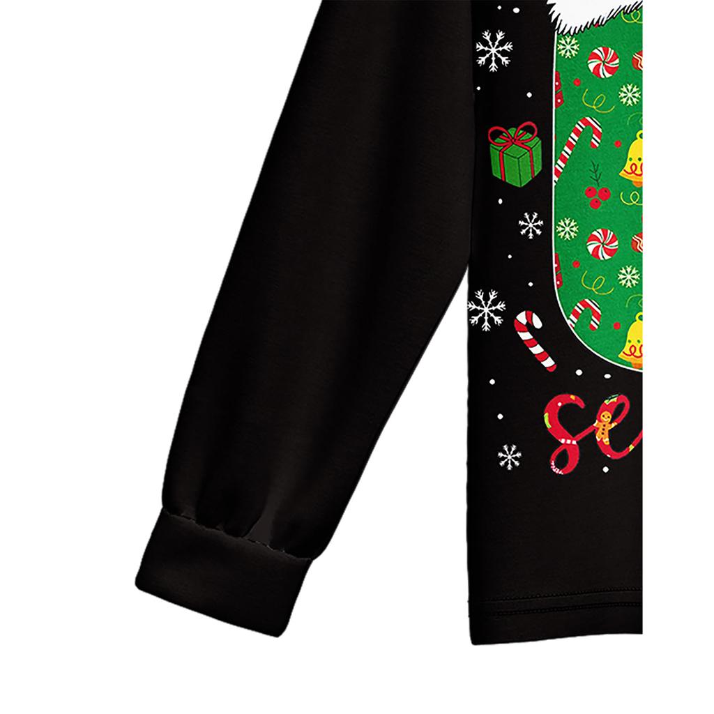 67 Dětská módní sada: Top s dlouhým rukávem a kulatým výstřihem a kalhoty