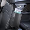 Easy to Install Vehicle Seat Mounted Tissue Holder and Storage Bag for Tissues and Small Items Waterproof Leather
