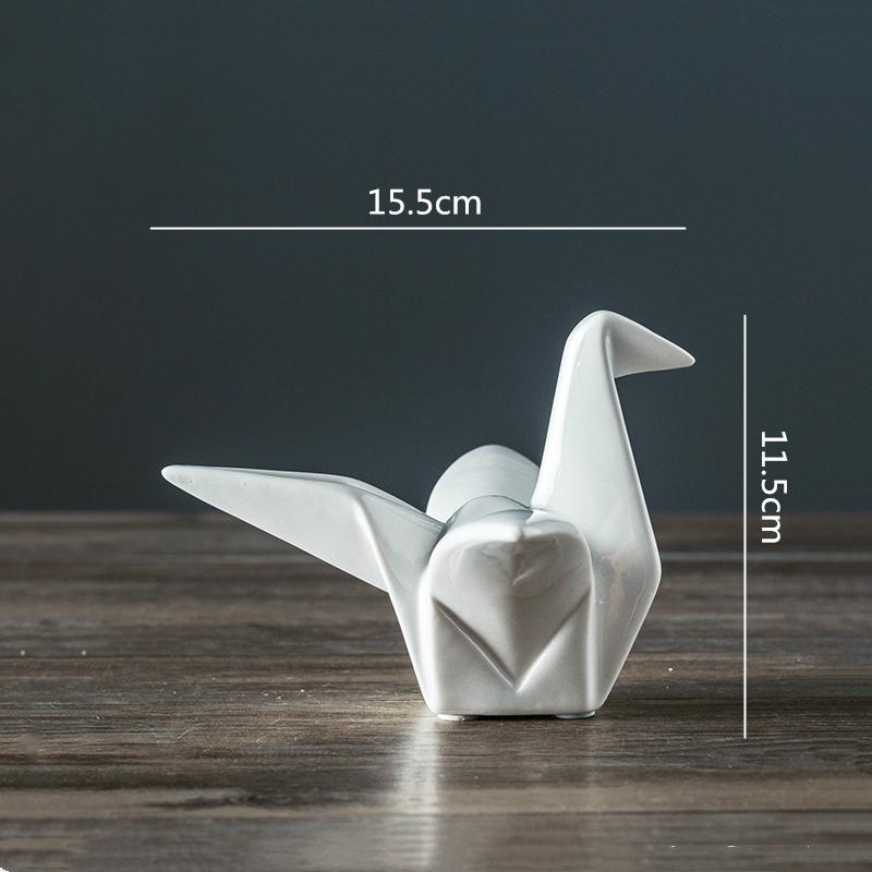

Modern Home Ceramics Thousand Paper Cranes Origami Abstract Handicraft Furnishings Children s Room Decoration Accessories