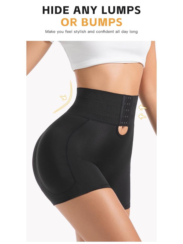 Women's Plus Size High-Waist Tummy Control Sculpting Pants with Butt Lift