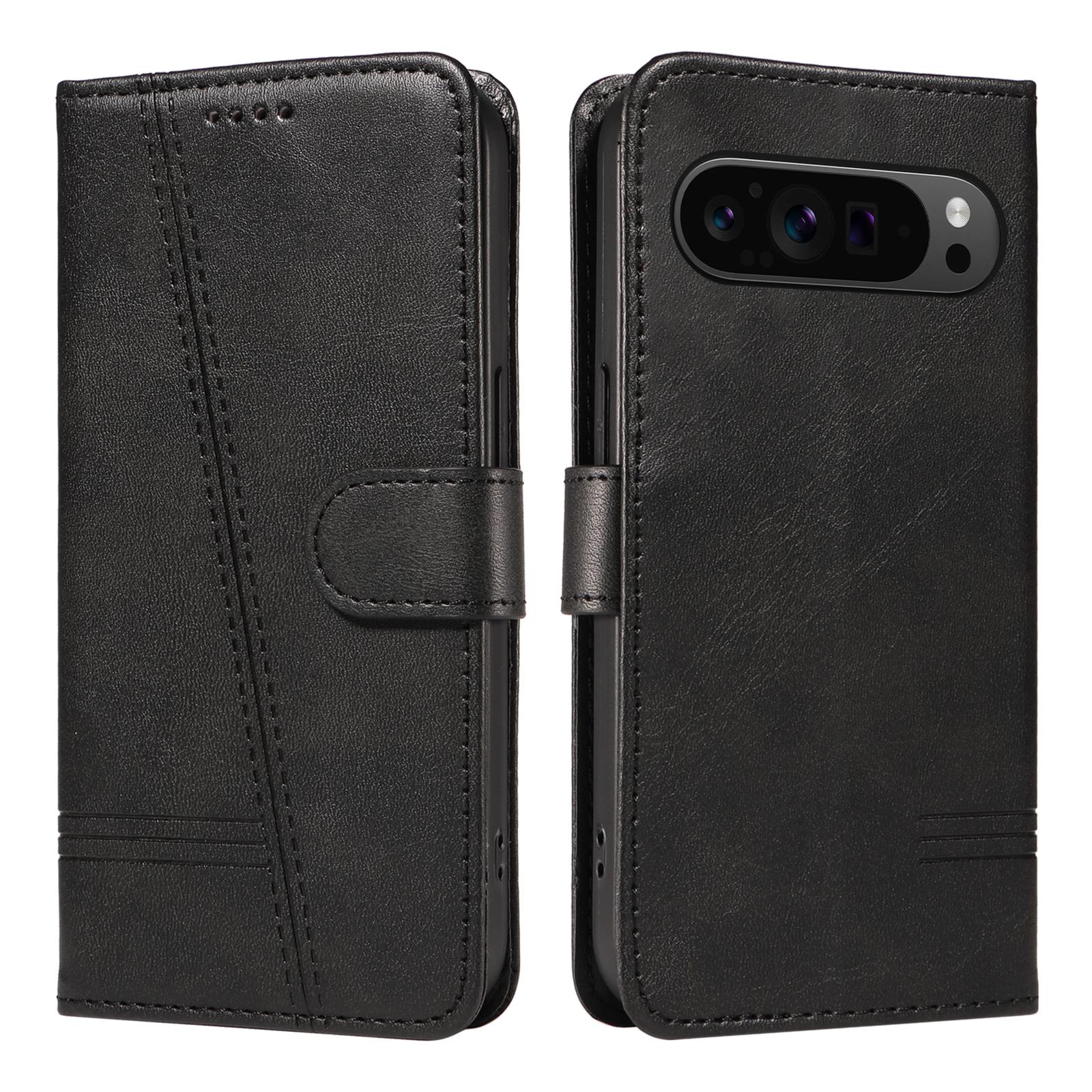 

Pixel9 Luxury Flip Cards Solt Pu Leather Wallet Case для Google Pixel 9 PRO XL 9Pro 8 8A 7 Pro 7A Тисненые линии Wallet Book Bag Stand Кошелек Cover Pixel 9Pro XL чёрный