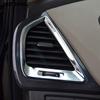 Car Accessories For Hyundai Santa Fe 2013 2014 2015 2016 2017 Chrome Front Air Vent Outlet Trim Interior Door Handle Bowl Cover