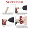 Functional Electric Drill Dowel Maker Tool for Improved Hole Accuracy Perfect for DIY Enthusiasts and Home Improvement