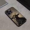 Satanic Goat Satan Devil Phone Case For iPhone 16,15,14,13,12,11 Plus,Pro Max,XS,X,XR,SE,Mini,8,7,Soft Silicone Black Cover