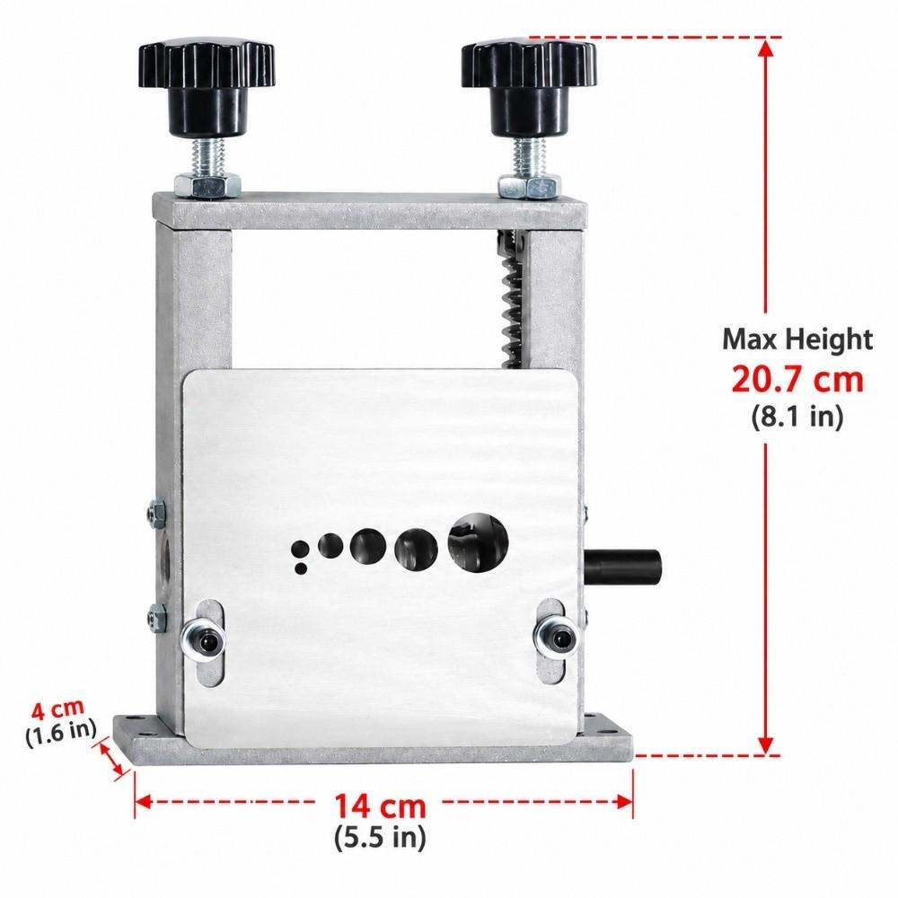 1-17mm Cable Stripping Machine 6-Hole Wire Peeling Machine Wire Stripping Machine Recycling