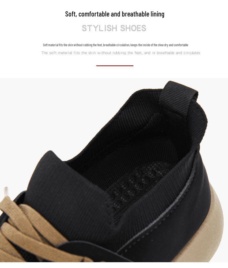 Men's 2025 Spring Lightweight Breathable Leather Shoes – Non-slip, Odor-resistant Casual Flats