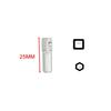 10pcs Socket Adapter Set 25mm 1/4" Hex To 1/4" Square Drive Quick Change